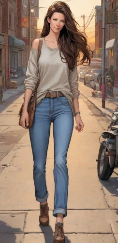 girl walking away,woman walking,jeans background,a pedestrian,rotoscoping,pedestrian,giantess,high jeans,donsky,rotoscoped,rotoscope,compositing,freewheelin,shadman,sidestreets,jaywalking,pedestrianism,walkability,shopgirl,sidewalks,Digital Art,Comic