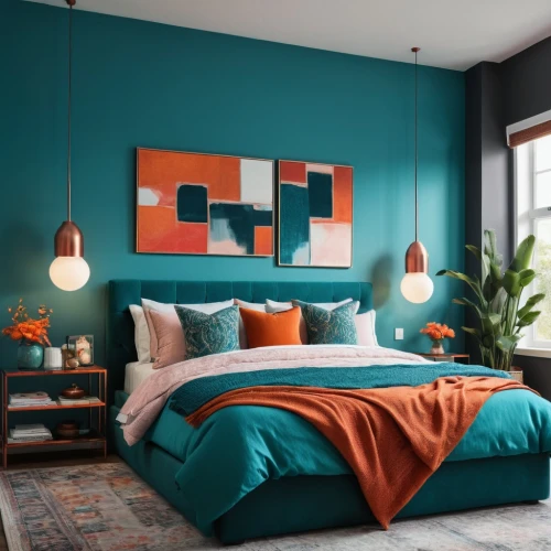 teal and orange,modern decor,color turquoise,headboards,contemporary decor,headboard,wall decor,turquoise wool,wall decoration,color combinations,turquoise leather,interior decoration,color wall,trend color,orange,two color combination,decortication,interior decor,vibrant color,bedroom,Photography,Fashion Photography,Fashion Photography 07