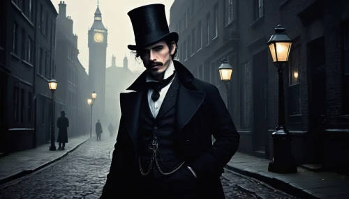 dickensian,victoriana,baskerville,stovepipe hat,alienist,tailcoat,gaslight,victorianism,ichabod,black hat,victorian,sarjeant,victorian style,haberdasher,bowler hat,holmes,gentlemanly,isambard,the victorian era,snidely,Photography,Documentary Photography,Documentary Photography 29