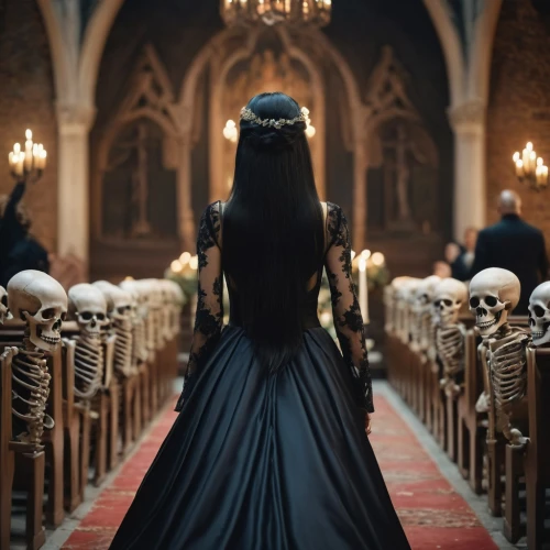 gothic woman,gothic style,gothic,danse macabre,covens,mourners,gothic dress,dead bride,coven,gothic portrait,volturi,isoline,gothicus,dark gothic mood,ossuary,black queen,angel of death,malefic,haunted cathedral,bewitching,Photography,General,Cinematic