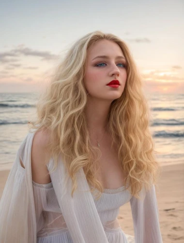 goldfrapp,jingna,kotova,aphrodite,malibu,blonde in wedding dress,moretz,edea,white bird,abigaille,behenna,beach background,pale,fanning,celtic woman,sigyn,blonde woman,girl on the dune,enchanting,romantic look,Common,Common,Photography