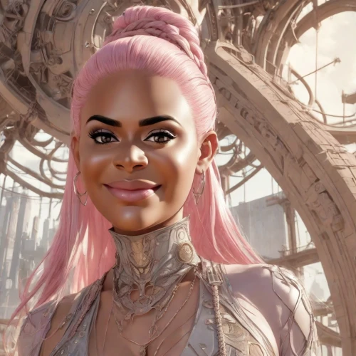 okoye,ororo,ganguro,pinkola,afrofuturism,pinklao,buika,xcx,mesmero,minaj,maliana,teairra,kikhia,monique,nanites,valerian,aja,pinzi,satari,cyberangels,Photography,Realistic