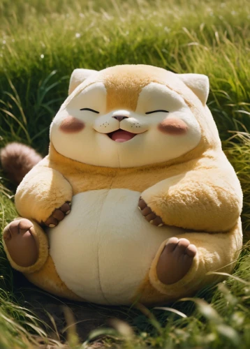 bingbu,fat cat,shabdrung,tamaddon,kihon,puxi,knuffig,chonggu,nunu,chongli,beanbag,plush figure,hamtaro,doughy,meowth,grubba,tumby,gopher,debu,jigglypuff,Photography,General,Cinematic