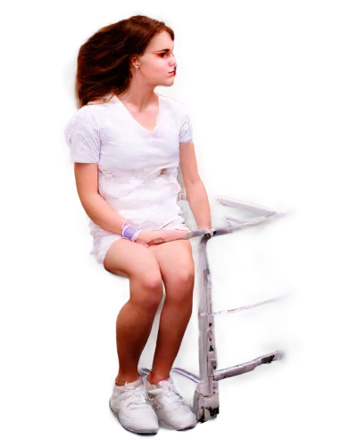 chair png,sitting on a chair,girl sitting,girl with a wheel,mauresmo,feldshuh,cart transparent,woman sitting,wheelchair,chair,wheel chair,chairwoman,hila,mirka,bench chair,rocking chair,kart,girl on a white background,trikke,girl in a long,Illustration,Realistic Fantasy,Realistic Fantasy 10