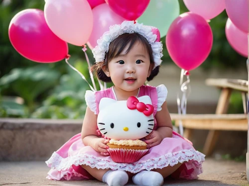 little girl with balloons,little girl in pink dress,pink balloons,first birthday,second birthday,1st birthday,children's birthday,2nd birthday,cute baby,happy birthday balloons,birthday balloon,birthday greeting,for baby,myoung,world children's day,birthday girl,rohee,children's day,birthday party,anniversaire,Conceptual Art,Daily,Daily 03