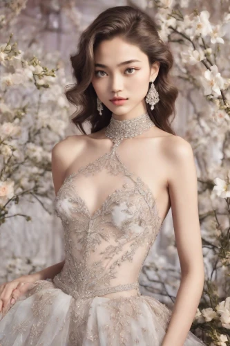 bridal gown,bridal dress,wedding dresses,wedding gown,wedding dress,bridal,fairy queen,xiaoqing,yifei,bridal jewelry,silver wedding,bridewealth,white rose snow queen,ball gown,sposa,ballgown,elegant,enchanting,quinceanera,zuoying,Photography,Realistic