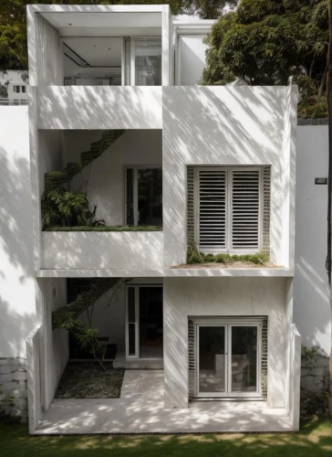 fresnaye,corbu,seidler,corbusier,eisenman,cubic house,bauhaus,hejduk,bahru,frame house,ludwig erhard haus,residential house,model house,cube house,neutra,mahdavi,showhouse,plantation shutters,woollahra,lubetkin,Architecture,Villa Residence,Modern,Mid-Century Modern