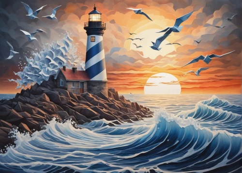 lighthouses,electric lighthouse,lighthouse,light house,david bates,phare,wyland,lightkeeper,oil painting on canvas,seascape,art painting,petit minou lighthouse,light station,motif,siggeir,sea landscape,lightkeepers,gantner,oil painting,glass painting,Unique,Paper Cuts,Paper Cuts 01