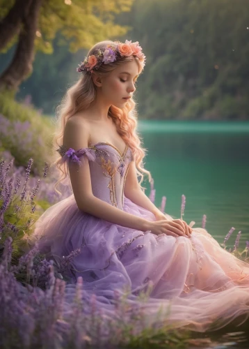 faery,faerie,fantasy picture,fairyland,fairy,fae,thumbelina,fairytale,fairy queen,fairy tale character,fairy tale,the lavender flower,fairy world,ballerina in the woods,fairie,la violetta,lilac blossom,enchanting,a fairy tale,lilac flower,Illustration,Realistic Fantasy,Realistic Fantasy 02