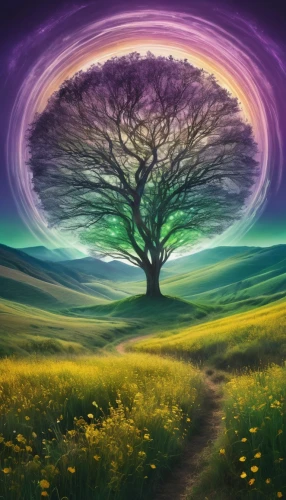 colorful tree of life,magic tree,circle around tree,celtic tree,colorful spiral,tree of life,flourishing tree,purple landscape,nature background,lone tree,isolated tree,crown chakra,watercolor tree,nature wallpaper,colorful background,mother earth,the mystical path,fantasy picture,rainbow background,background colorful,Photography,Artistic Photography,Artistic Photography 07