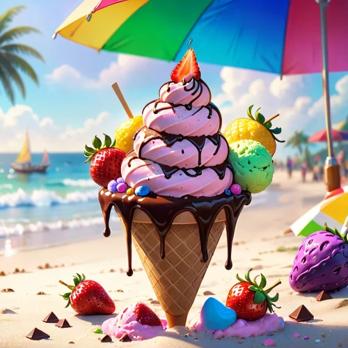 aglycone,summer background,ice cream cone,summer umbrella,ice cream cones,ice cream icons,ice cream stand,kawaii ice cream,summer beach umbrellas,sundaes,shaved ice,umbrella beach,beach umbrella,icecream,ice cream,ice creams,snowcone,ice cream cart,snow cone,fruit ice cream,Anime,Anime,Cartoon