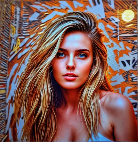 oil painting on canvas,photo painting,colored pencil background,oil painting,portrait background,popart,girl portrait,blonde woman,color pencil,pop art background,graffiti,art painting,svitolina,girl drawing,blonde girl,pop art effect,chalk drawing,boho art,michalka,bohemian art,Photography,General,Realistic