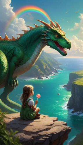 dragon of earth,fantasy picture,dragados,fantasy art,dragones,dragonheart,rainbow background,dragonja,eragon,ladinos,painted dragon,dragons,littlefoot,dragon,dragonriders,dinotopia,esdraelon,unicorn and rainbow,3d fantasy,quetzals,Conceptual Art,Fantasy,Fantasy 11