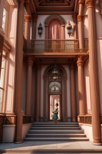sapienza,theed,aerith,palladianism,house entrance,merida,neoclassical,entrances,the threshold of the house,neoclassicism,columns,pemberley,lucasfilm,europe palace,doll's house,neoclassicist,palaces,hallway,capitol,victorian
