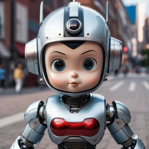 robotboy,robotix,robotlike,aibo,minibot,alita,robotham,roboto,automator,fembot,positronium,irobot,robonaut,robocop,roboticist,chappie,steamboy,mascotech,cute cartoon character,cyborg,Photography,General,Realistic