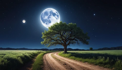 moon and star background,blue moon,mother earth,moonlit night,hanging moon,earth rise,moon and star,moonbeams,ringworld,astronomy,fantasy picture,moonbeam,moon and foliage,extant,lone tree,moonlighted,alien planet,moonscapes,moon at night,moonwalked,Photography,General,Realistic