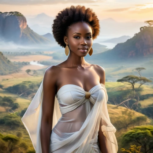 african woman,rwanda,sarafina,chimamanda,rwandan,rwandas,byanyima,danai,dirie,africana,ikpe,rwandans,azanian,azania,nzinga,east africa,batswana,wambui,burundian,tirunesh,Illustration,Realistic Fantasy,Realistic Fantasy 01