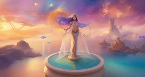 inanna,astral traveler,fantasy picture,amphitrite,qabalah,etheria,priestess,simorgh,neith,legendarium,mythography,the pillar of light,promethea,mythographer,fantasia,aladdin,ashtar,nakshatras,djinn,faires,Illustration,Realistic Fantasy,Realistic Fantasy 01