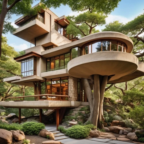 tree house,treehouse,tree house hotel,treehouses,fallingwater,forest house,dunes house,dreamhouse,modern architecture,mid century house,asian architecture,cantilevered,beautiful home,house in the forest,cubic house,modern house,futuristic architecture,mid century modern,cantilever,cantilevers,Photography,General,Realistic