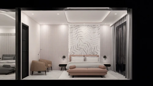 modern room,guest room,guestrooms,chambre,bedrooms,interior modern design,3d rendering,white room,interior decoration,bedchamber,sleeping room,search interior solutions,contemporary decor,interior design,wallcoverings,fesci,mahdavi,guestroom,modern decor,penthouses