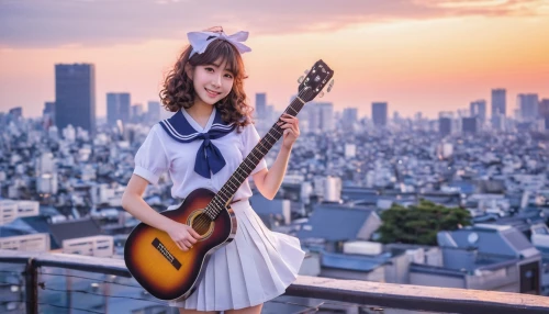 chirasevenupraphand,ayachi,imerina,takamine,guitar player,kanako,mikio,bass guitar,sumiala,guitar,kumin,togawa,maplemusic,mimori,hiromi,epiphone,mitogenic,tokimeki,iku,tomori,Art,Artistic Painting,Artistic Painting 04