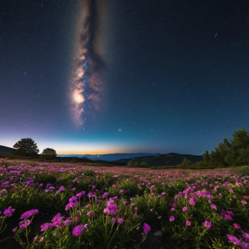 the milky way,cosmos field,lactea,milky way,cosmic flower,astronomy,cosmos,mountain flower,calbuco volcano,cosmos flower,protoplanetary,stargazers,perseid,flowers celestial,rocket flower,galaxy collision,the night sky,tobacco the last starry sky,stargazer,cometa,Photography,General,Realistic