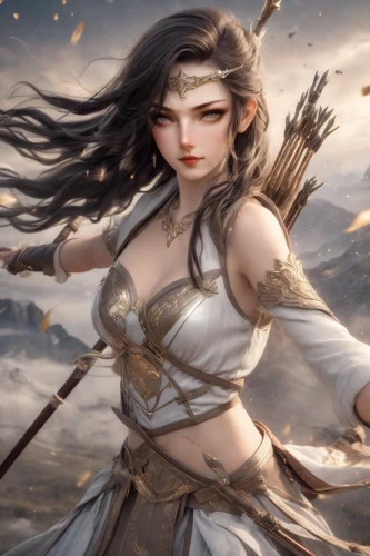 female warrior,diaochan,warrior woman,kahlan,mervat,inara,seregil,yavana,wind warrior,swordswoman,amihan,surana,xixia,inanna,sunzha,jianyin,mahadev,yunxia,wulin,gandhari,Photography,Realistic