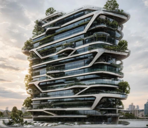 futuristic architecture,bjarke,kimmelman,residential tower,escala,koolhaas,morphosis,safdie,arcology,interlace,modern architecture,mvrdv,vinoly,heatherwick,the energy tower,solar cell base,gronkjaer,multistorey,apartment building,hadid,Architecture,General,Futurism,Futuristic 1