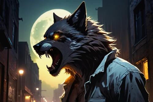 werewolf,lycanthropy,lycanthrope,werewolve,werewolves,howling wolf,blacksad,howl,wolfman,lycan,lycanthropes,wolf,blackwolf,wolfen,jackal,wolfsangel,lobo,wolves,wolfgramm,fenrir,Conceptual Art,Sci-Fi,Sci-Fi 20
