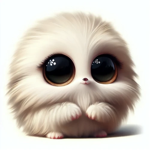 tribble,pekinese,silkie,knuffig,birman,pomeranian,fuzzball,fluffy diary,tamarin,furby,poro,puxi,shih tzu,puffball,minimo,owlet,small owl,littlebigplanet,pomeranians,bumbles