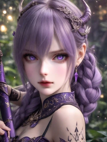 violet head elf,precious lilac,fae,lilac blossom,violet,violetta,tera,purple lilac,lilac branch,violet eyes,lilac,deirdre,ayane,helena,diaochan,violette,vaira,kuja,pale purple,ursula,Photography,Realistic