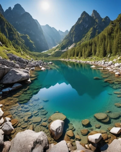 alpine lake,tatra mountains,heaven lake,mountain spring,beautiful lake,glacial lake,lago di carezza,oeschinen lake,morskie oko,schrecksee,alpsee,mountain lake,beautiful landscape,mountainlake,alpine landscape,the high tatras,western tatras,pleso,high mountain lake,nature wallpaper,Photography,General,Realistic