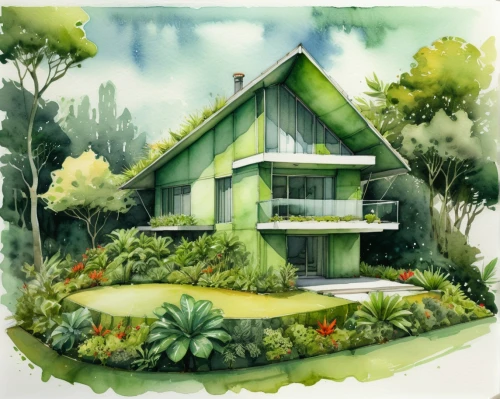 ecovillages,houses clipart,home landscape,ecovillage,garden elevation,habitational,vivienda,house in the forest,tropical house,small house,green living,greenhut,landscaped,residential house,inmobiliaria,house drawing,villa,passivhaus,microhabitats,forest house,Conceptual Art,Fantasy,Fantasy 10