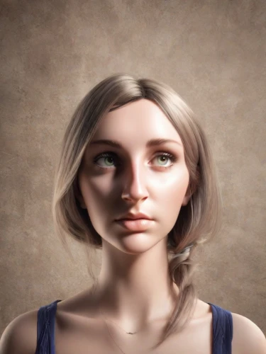 derivable,girl in a long,woman face,portrait background,deformations,woman thinking,depressed woman,trichotillomania,woman's face,mirifica,girl portrait,anosmia,female model,image manipulation,young woman,khnopff,anosognosia,violet head elf,bjd,dollmaker,Photography,Realistic