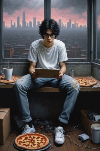 shyamalan,photoshop manipulation,the pizza,pizza box,watsky,pizzolato,pizza service,photorealism,hyperrealism,photo manipulation,compositing,world digital painting,pizza boxes,pizza supplier,pizzolo,pizza,laptop wallpaper,sci fiction illustration,varejao,underemployed,Conceptual Art,Daily,Daily 30