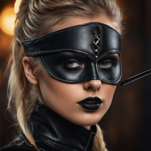 venetian mask,catwoman,masquerade,masked,blindfolds,with the mask,blindfold,villainess,halloween black cat,masque,masquerading,huntress,black leather,protective mask,mascarade,black cat,batwoman,black queen,black widow,batgirl,Photography,General,Fantasy