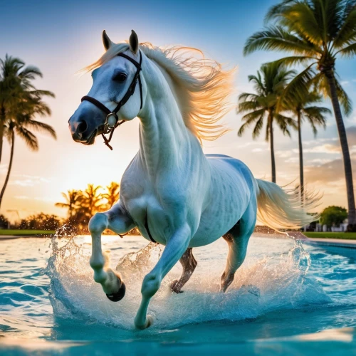 arabian horse,dream horse,the horse at the fountain,a white horse,arabian horses,beautiful horses,white horses,colorful horse,thoroughbred arabian,equine,pegasys,galloping,equitation,white horse,belgian horse,albino horse,horseland,equines,equidae,horse free,Photography,Artistic Photography,Artistic Photography 01