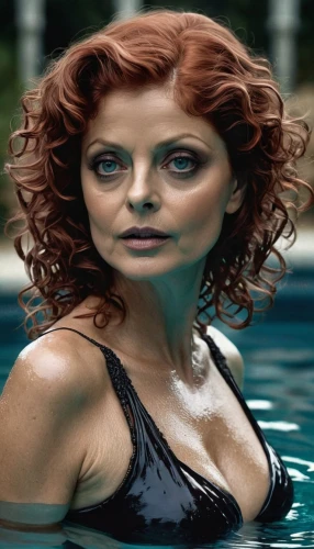 sarandon,trifonova,irisa,sirena,photoshoot with water,in water,sophia loren,hilarie,reba,vasilescu,female swimmer,redheads,underwater background,red head,under the water,giganta,zorana,siren,redhair,marouelli,Conceptual Art,Fantasy,Fantasy 34