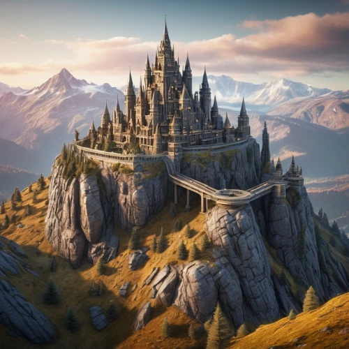 hogwarts,nargothrond,tirith,knight's castle,fairy tale castle,castledawson,summit castle,diagon,3d fantasy,gold castle,fairytale castle,erebor,castletroy,castlelike,gondolin,wallachians,osgiliath,fantasy picture,beleriand,bewcastle,Photography,General,Sci-Fi