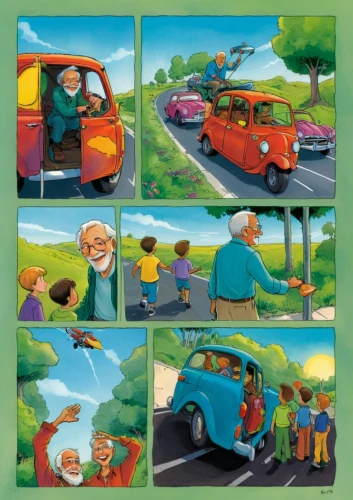 cartoon car,children's car,soffiantini,blyton,picture puzzle,autopia,cleaning car,mujica,topolino,car cleaning,car breakdown,berenstain,car accident,a collection of short stories for children,vwbus,accident car,munsch,child's fire engine,small car,bookmobiles,Illustration,Children,Children 01