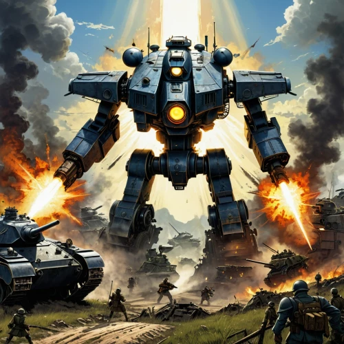 battletech,mechwarrior,robotech,helghan,tankor,patlabor,ironhide,combaticons,jetfire,war machine,dreadnought,trypticon,strykers,skyfire,dreadnoughts,hawken,mechanized,zoids,galvatron,dreadwind,Illustration,Japanese style,Japanese Style 05