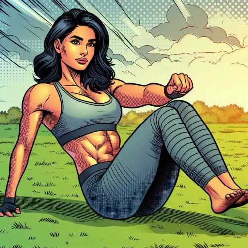 eldena,muscle woman,themyscira,superheroine,workout icons,rosita,isabela,strongwoman,korra,comic halftone woman,shadman,harkavy,palmiotti,meera,imra,psylocke,priyanka,super heroine,darna,mckelvie