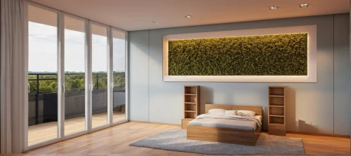 modern room,bedroom window,sky apartment,modern decor,bedroom,guest room,smartsuite,contemporary decor,great room,sleeping room,3d rendering,penthouses,smart home,guestroom,headboards,grass roof,green living,wallcoverings,bedrooms,electrochromic