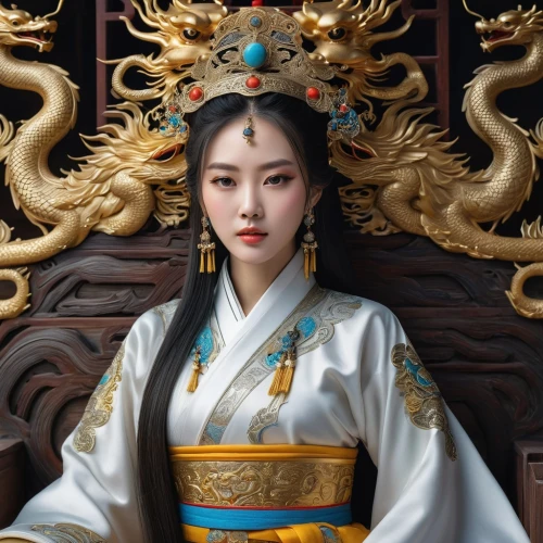 oriental princess,inner mongolian beauty,oriental girl,sanxia,jingqian,geiko,xiaojin,xiuqing,diaochan,jianyin,daiyu,goryeo,gisaeng,hanfu,mongolian girl,dongbuyeo,maiko,dongyin,chuseok,dongyi,Conceptual Art,Fantasy,Fantasy 12