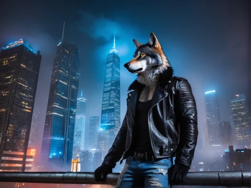 jackal,wolfsangel,wolf,furta,haida,volf,lykos,dusk background,vulpes,wolfgramm,blackwolf,wolffian,schindewolf,suiter,foxpro,european wolf,vulpine,jackals,city ​​portrait,foxman,Illustration,Black and White,Black and White 26