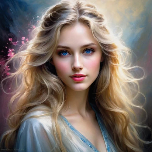 galadriel,sigyn,mystical portrait of a girl,fantasy portrait,behenna,ellinor,margaery,romantic portrait,jessamine,finrod,blond girl,blonde woman,janna,margairaz,celeborn,fantasy art,daenerys,noldor,eilonwy,blonde girl,Illustration,Realistic Fantasy,Realistic Fantasy 16