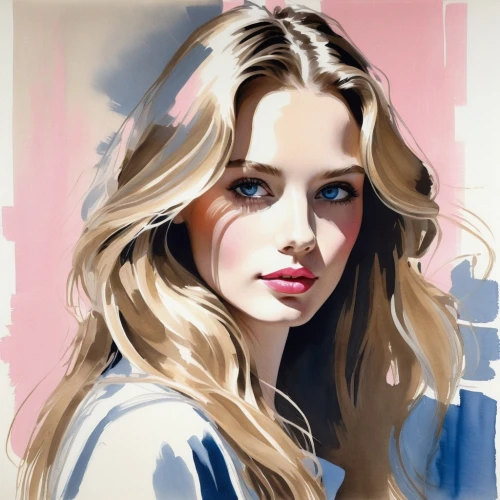 seyfried,digital painting,girl portrait,girl drawing,photo painting,moretz,ginta,delpy,behenna,young woman,digital art,portrait of a girl,margaery,evgenia,fashion vector,digital drawing,vector illustration,margairaz,digital artwork,painting,Art,Artistic Painting,Artistic Painting 24