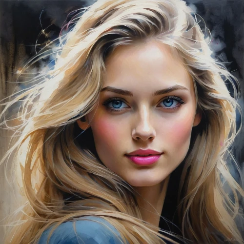 digital painting,world digital painting,photo painting,leighton,blonde woman,girl portrait,seyfried,blonde girl,airbrush,blond girl,young woman,portrait background,airbrushing,lopilato,girl drawing,ginta,marloes,tamsin,digital art,watercolor pencils,Illustration,Paper based,Paper Based 05