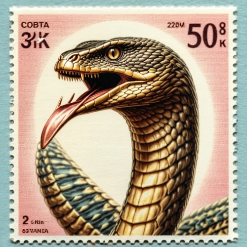 cobra,cobras,king cobra,zootaxa,copelatinae,vipera,coronata,troodontid,postage stamps,philately,djotodia,chittenangoensis,compsognathus,opata,dinoponera,sitta europaea,dentata,supercobra,costata,30 doradus,Photography,General,Realistic