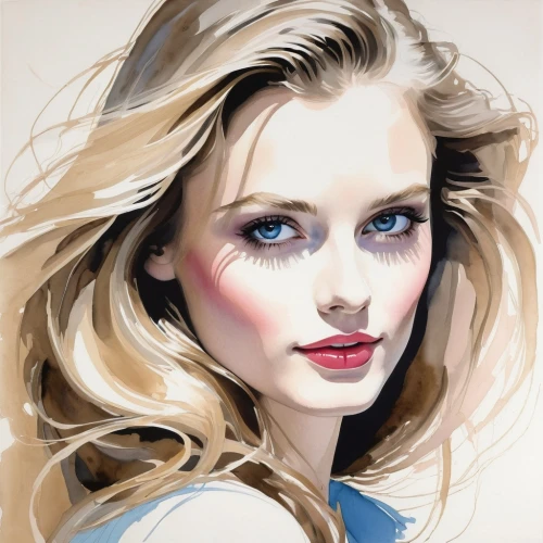 seyfried,vanderhorst,ginta,behenna,fashion vector,evanna,delpy,watercolor pin up,digital painting,aslaug,margaery,whitmore,fanning,airbrush,girl portrait,airbrushing,girl drawing,photo painting,colour pencils,watercolor pencils,Art,Artistic Painting,Artistic Painting 24